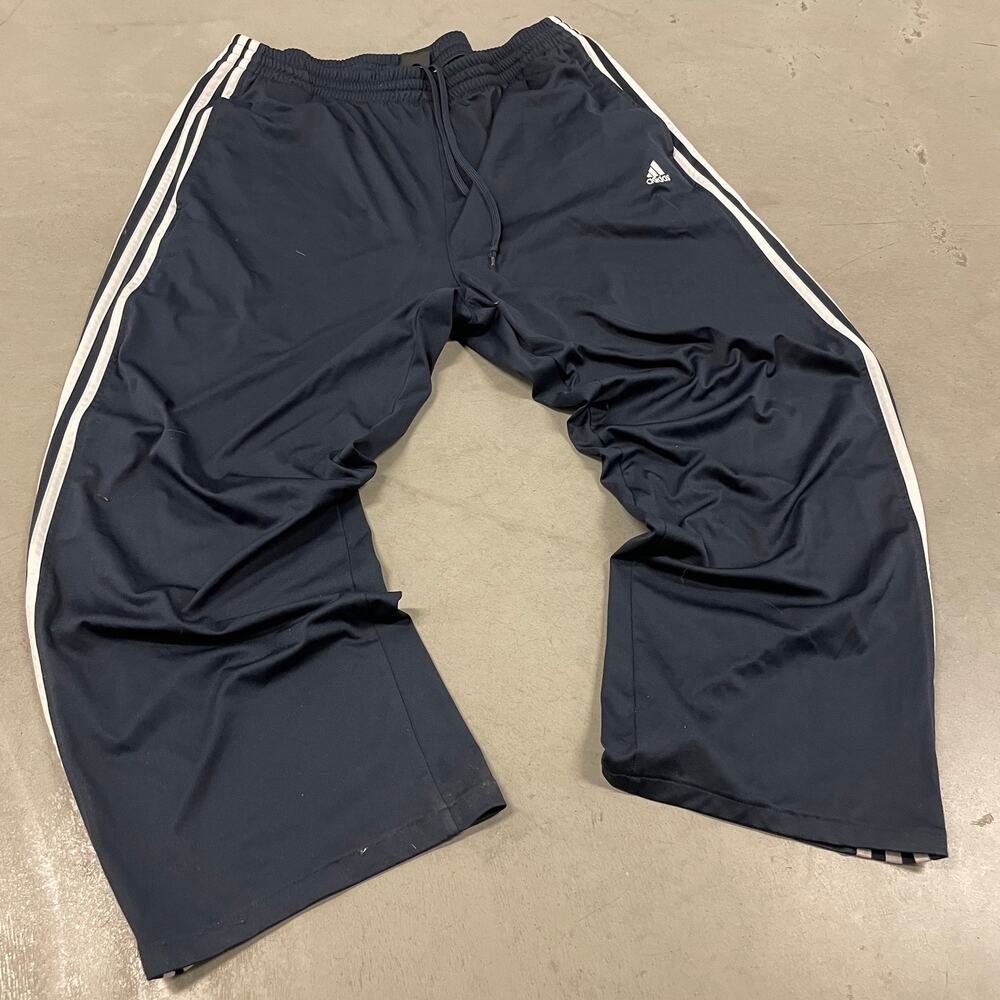 Y2K adidas baggy track pants 34x27